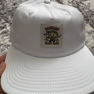 White Dickies athletic hat- new